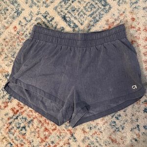 Gapfit blue washed running shorts (lined)